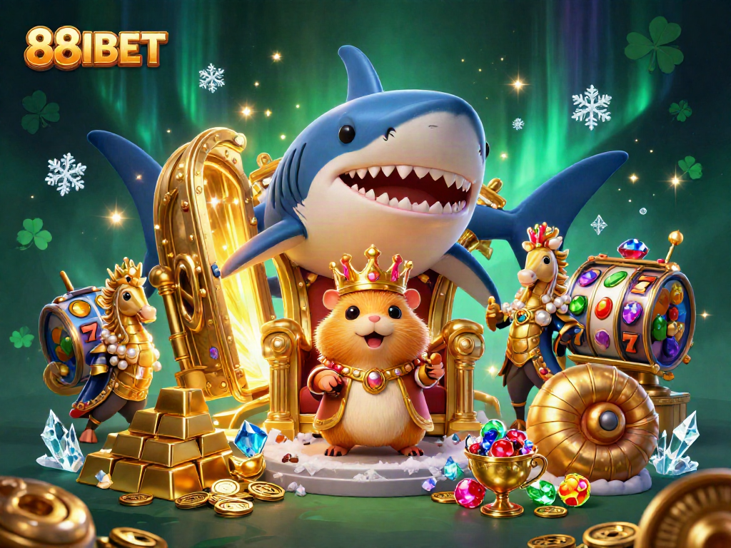 Spin the reels at 88IBET with golden hamster king and thrilling casino treasures.