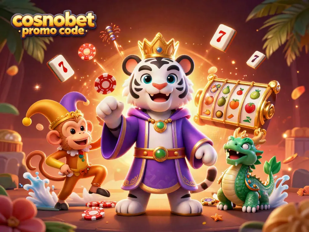 Engage with the exciting cosmobet promo code, featuring vibrant characters and dynamic slot elements for ultimate fun.