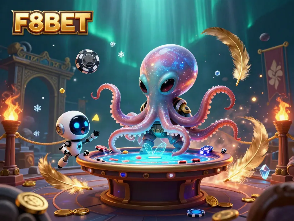 Experience thrilling gameplay at F8BET with this vibrant, captivating casino scene.
