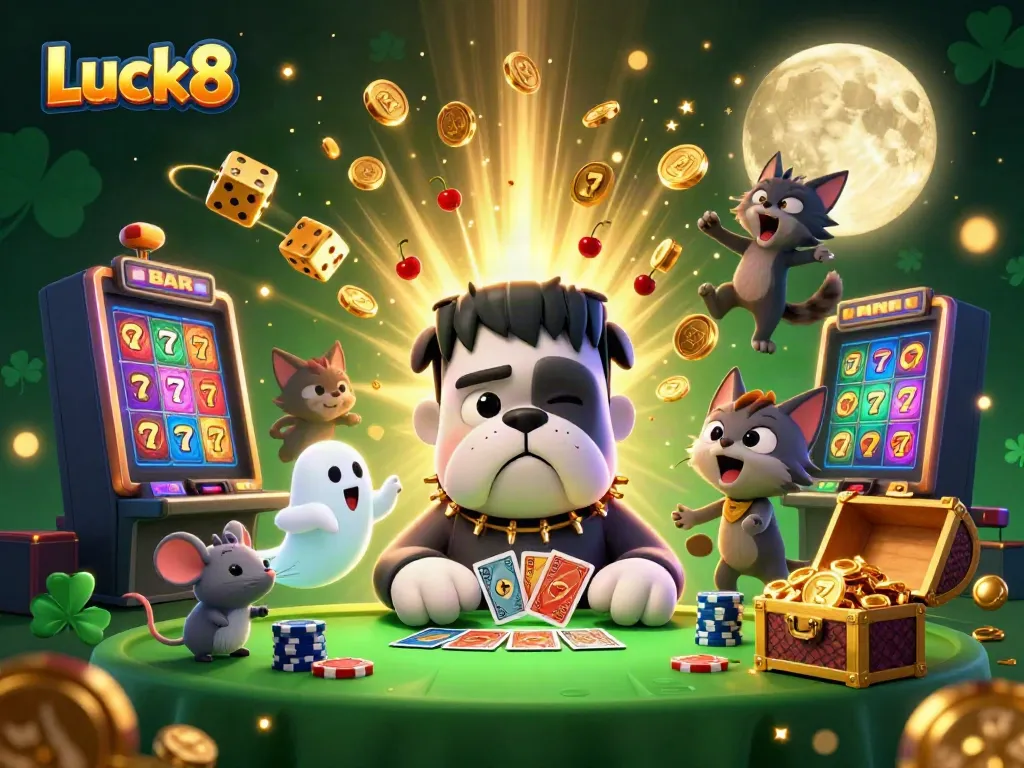 Join Luck8 for thrilling card games and vibrant slot jackpots at our lively casino!