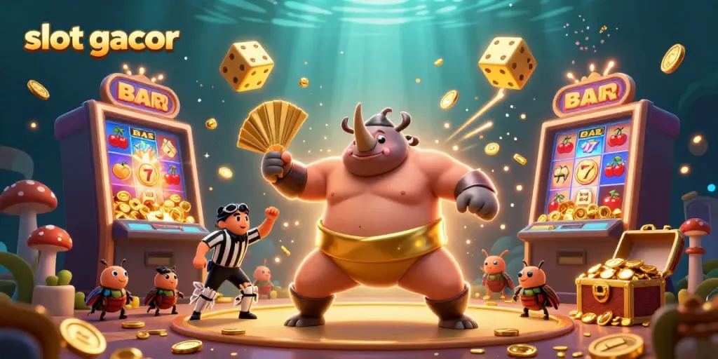 Slot gacor menghibur dengan pemenang beruang badak dan pemimpin di kasino