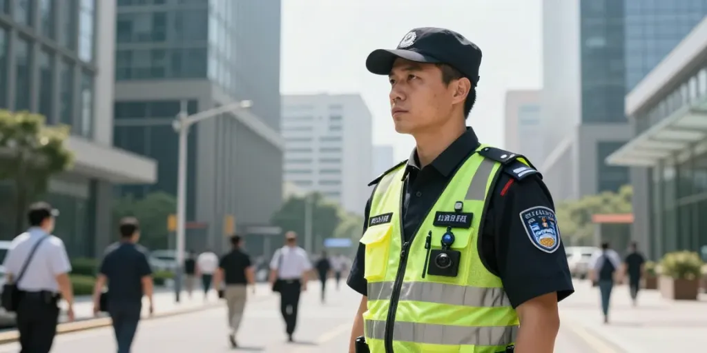 Reliable security guard providing professional service in London.
