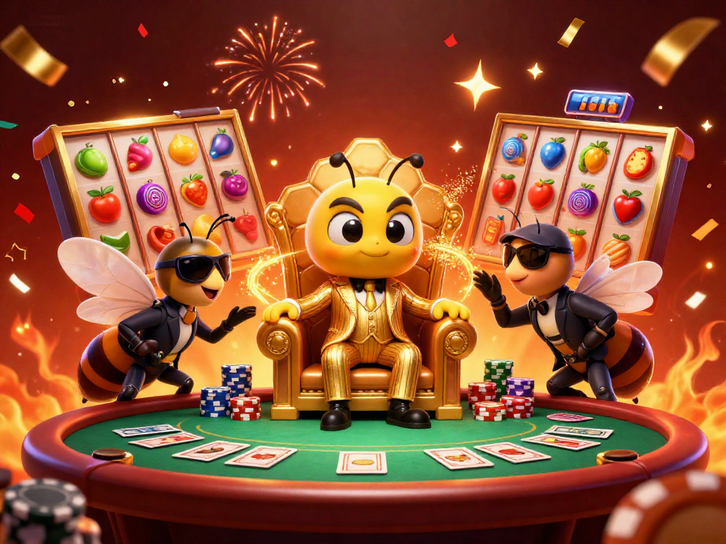 Engage with the excitement of gaming at link vào hit club with vibrant slot reels and a dynamic casino scene.