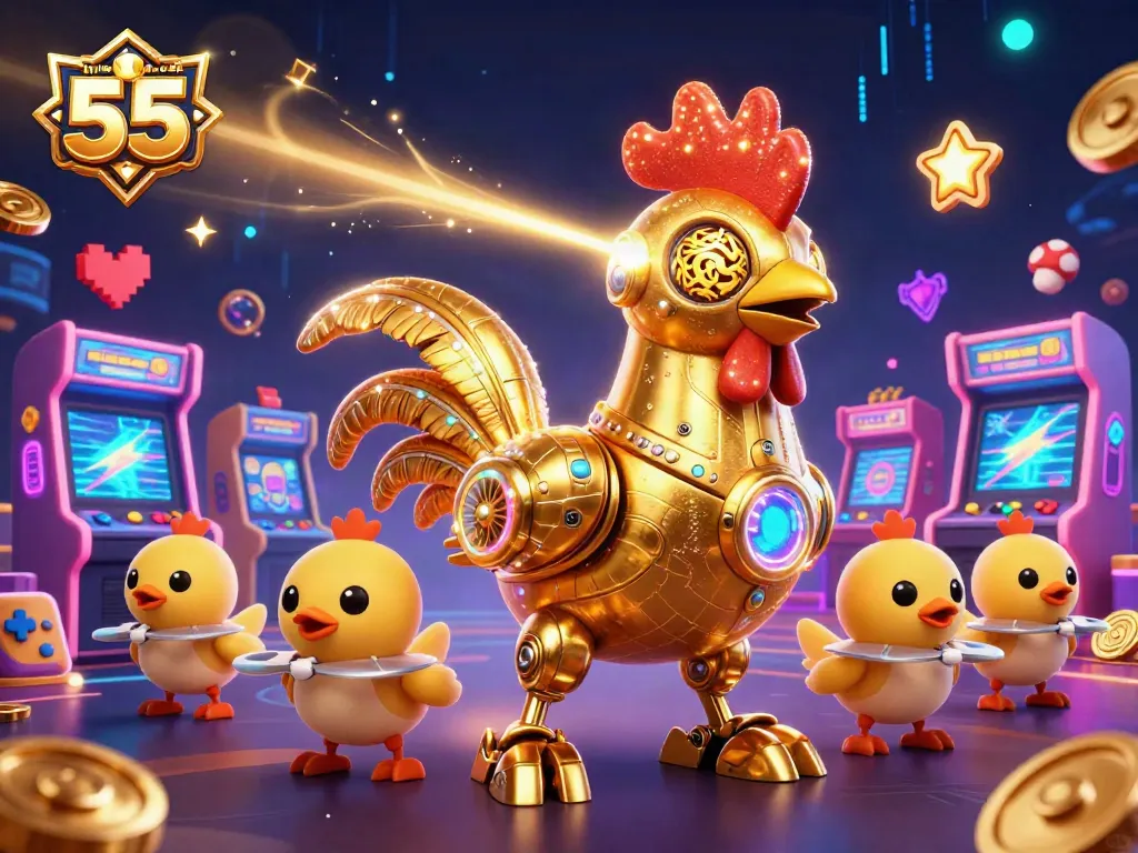 Engage in thrilling betting with ty le keo nha cai 55, showcasing a dynamic casino-themed 3D scene.