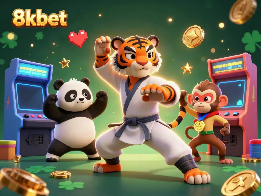 Experience thrilling gameplay at 8xbet with vibrant arcade themes and dynamic characters.